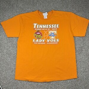 Vintage Tennessee Vols Shirt Basketball 2002 Size XL USA Made Graphic Tee